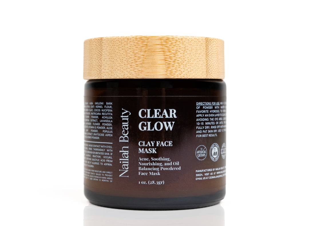 Clear Glow Clay Mask - Nailah Beauty 