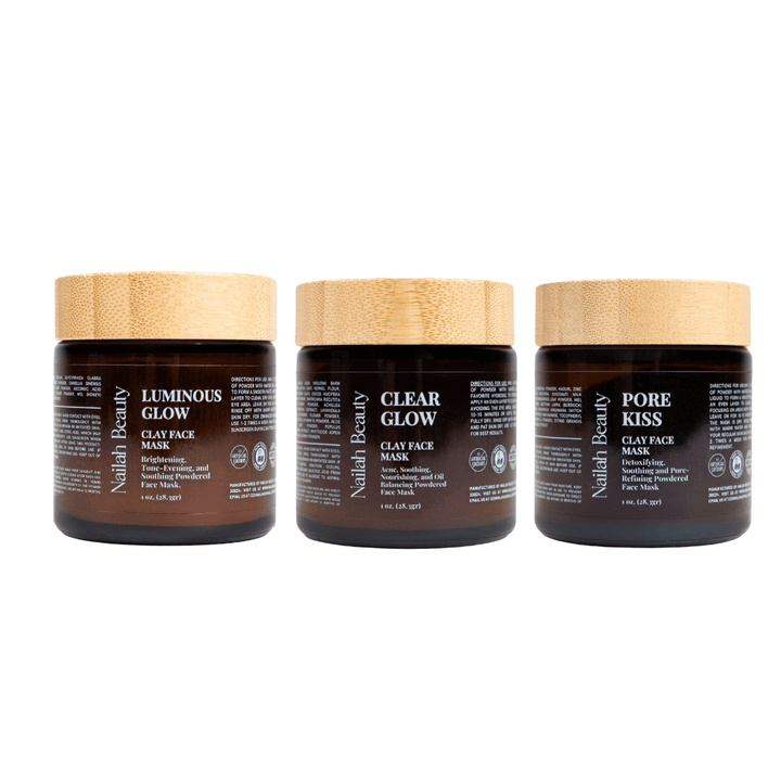 Radiant Skin Face Mask Trio - Nailah Beauty